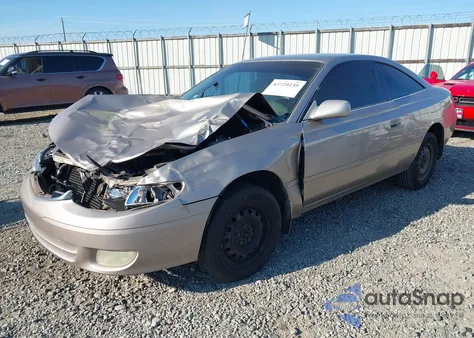 1999 Toyota Camry Solara Se from USA, damaged, VIN 2T1CG22P8XC163753
